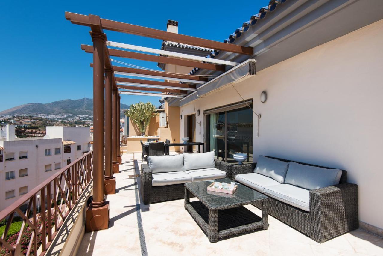 Ph Bellagio: Luxurious And Romantic Duplex Penthouse With Private Pool & Sea Views Benalmádena Esterno foto