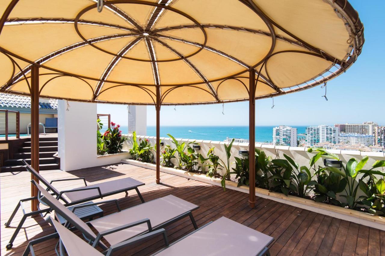 Ph Bellagio: Luxurious And Romantic Duplex Penthouse With Private Pool & Sea Views Benalmádena Esterno foto